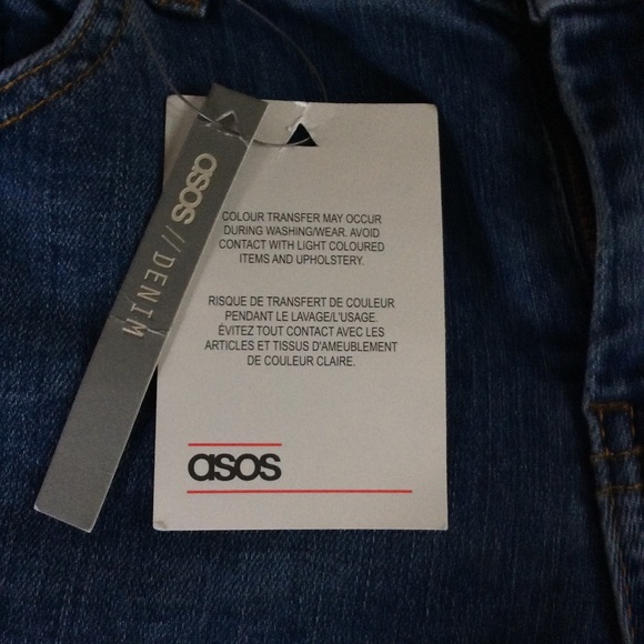 NWT Asos mid-rise stretchy skinny jeans - Picture 4 of 5